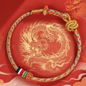 Handmade Dunhuang Colorful Rope Braid String Bracelet | Your Quiet Daily Anchor for Quiet Presence | AetherFate