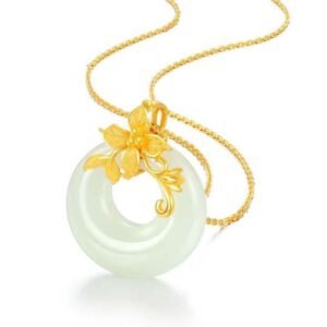 Tibetan White Jade Calm Necklace | Your Quiet Daily Anchor for Quiet Wisdom | AetherFate