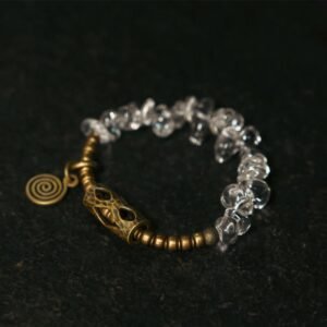 Clarity, Worn Daily. | White Crystal Copper(Wrist Circumfere... | AetherFate