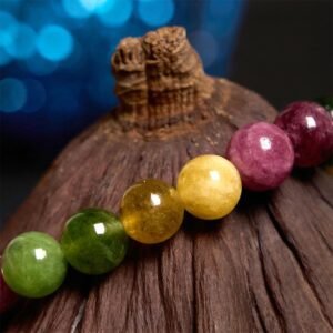 Tourmaline Wisdom Flower Bracelet | Your Quiet Daily Anchor for Grounded Grace