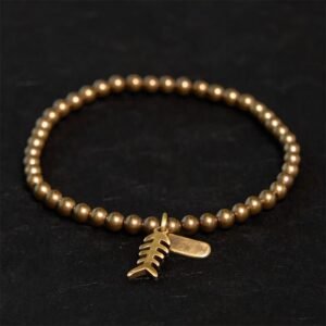 A Quiet Morning by the Window | Copper Fish Bone Bracelet | AetherFate