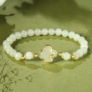 Gentle Clarity, Worn Daily. Crystal Bracelet by AetherFate