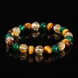 Tiger Eye & Citrine Bracelet | Your Quiet Daily Anchor for Steady Focus | AetherFate