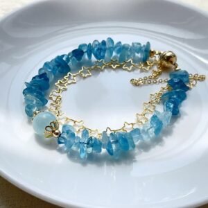 Aquamarine Bracelet | Your Quiet Daily Anchor for Gentle Clarity | AetherFate