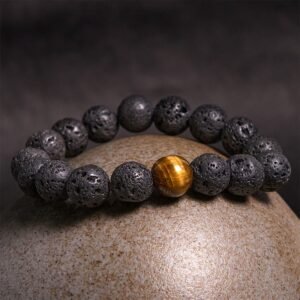 For When You Need Steady Focus — Tiger Eye Bracelet | AetherFate