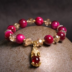 For When You Need Steady Focus — Tiger Eye Bracelet | AetherFate