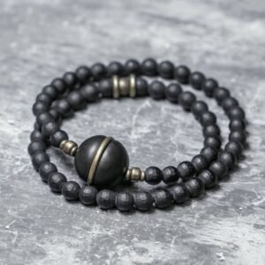 Quiet Grounding, Worn Daily. Onyx Bracelet by AetherFate