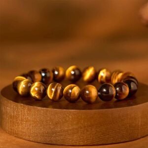 For When You Need Quiet Warmth | Tiger Eye Strength Bracelet