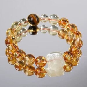 Gentle Clarity, Worn Daily. Crystal Bracelet by AetherFate