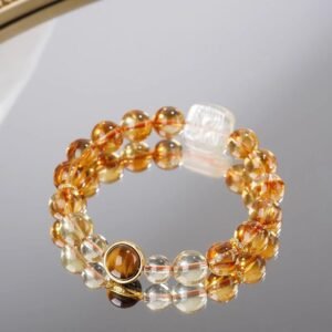 Gentle Clarity, Worn Daily. Crystal Bracelet by AetherFate
