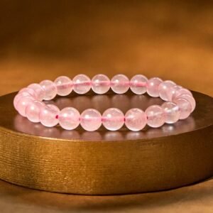 For When You Need Gentle Clarity | Rose Quartz Bracelet | AetherFate