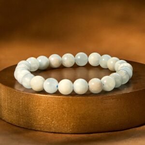 For When You Need Gentle Clarity — Aquamarine Bracelet | AetherFate