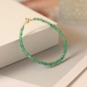 Quiet Ease, Worn Daily. Aventurine Bracelet by AetherFate
