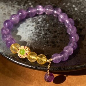 For When You Need Quiet Calm — Amethyst Bracelet | AetherFate