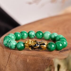 For When You Need Quiet Wisdom | FengShui PiXiu Jade Bracelet
