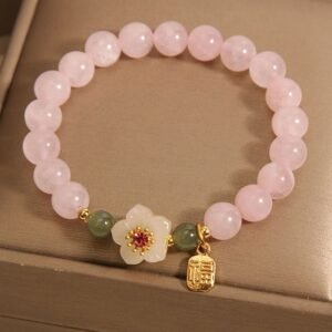 Rose Quartz Bracelet | Your Quiet Daily Anchor for Gentle Tenderness | AetherFate