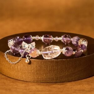 Purple Phantom Bow Wisdom Bracelet | Your Quiet Daily Anchor for Quiet Presence | AetherFate