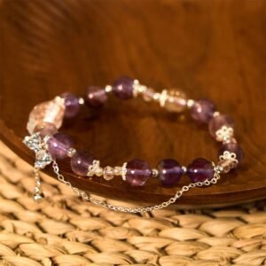 For When You Need Gentle Clarity — Crystal Bracelet | AetherFate
