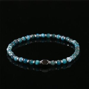 Against Your discret poignet | Hématite Bracelet | AetherFate