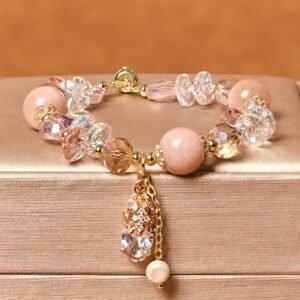 Gentle Clarity, Worn Daily. Crystal Bracelet by AetherFate