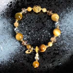 For When You Need Steady Focus — Tiger Eye Bracelet | AetherFate