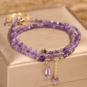 Amethyst Bracelet | Your Quiet Daily Anchor for Quiet Calm | AetherFate