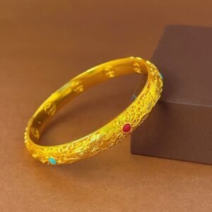 At your desk, sunlight warming your wrist. | Copper Bracelet by AetherFate