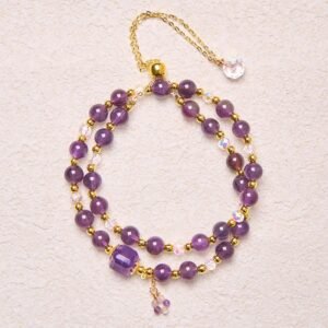 Quiet Calm, Worn Daily. Amethyst Bracelet by AetherFate