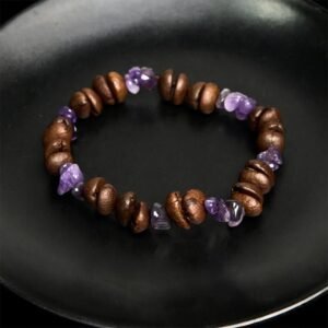 Amethyst & Citrine Bracelet | Your Quiet Daily Anchor for Quiet Calm | AetherFate