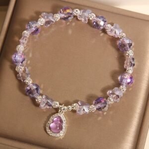 For When You Need Quiet Calm — Amethyst & Citrine Bracelet | AetherFate