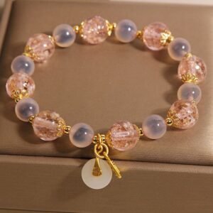 Agate & Crystal Bracelet by AetherFate