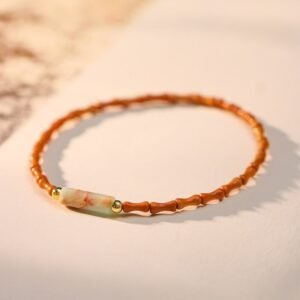 Ultra-fine Olive Pit Peace Bracelet | Your Quiet Daily Anchor for Quiet Presence | AetherFate