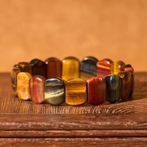 Silky doréen-brun Œil de tigre Bracelet | AetherFate