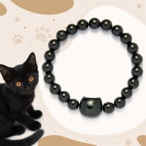 Black Cat Black Onyx Bracelet | Your Quiet Daily Anchor for Quiet Presence | AetherFate