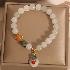 Citrine & Agate Bracelet | Your Quiet Daily Anchor for Quiet Warmth | AetherFate