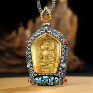 For When You Need Quiet Presence — Buddha Necklace | AetherFate