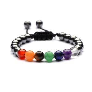7 Hematite Bracelet - Promote Wellness | AetherFate