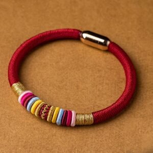 For When You Need Quiet Presence | Tibetan Handmade King Kong Knot Magnetic Buckle Braided Bracelet