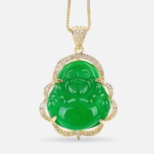 Good Laughing Buddha Necklace | Your Quiet Daily Anchor for Quiet Presence | AetherFate