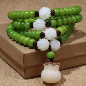 Bodhi Seed 108 Beads Mala | A Quiet Companion for Reflection | AetherFate