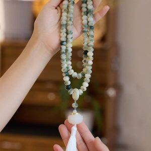 Bodhi Seed Wrist Mala | A Quiet Companion for Reflection | AetherFate