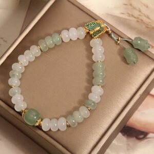 For When You Need Quiet Wisdom — Jade Bracelet | AetherFate