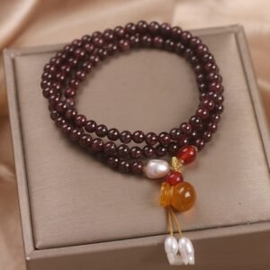 For When You Need Quiet Resolve | Garnet Bracelet | AetherFate