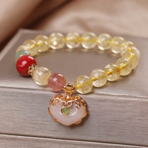 Citrine Necklace | Your Quiet Daily Anchor for Quiet Warmth | AetherFate