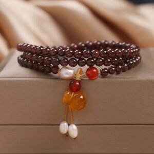 For When You Need Quiet Resolve | Garnet Bracelet | AetherFate