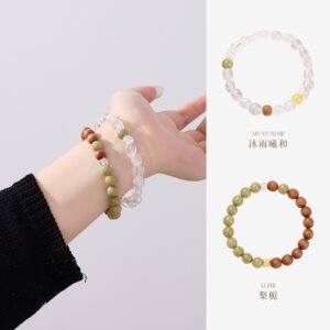 White Crystal Bracelet | Your Quiet Daily Anchor for Grounded Clarity