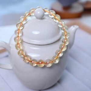 [Fei Yi Jewelry] Natural Citrine Bracelet 7~8mm Size Random Citrine Bracelet Jewelry
