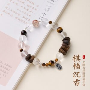 White Crystal Bracelet | Your Quiet Daily Anchor for Subtle Grace | AetherFate