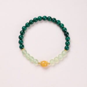A Quiet Morning by the Window | Peacock Moonstone Bracelet by AetherFate