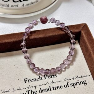 Amethyst Bracelet | A Quiet Depth of Layered Violet | AetherFate